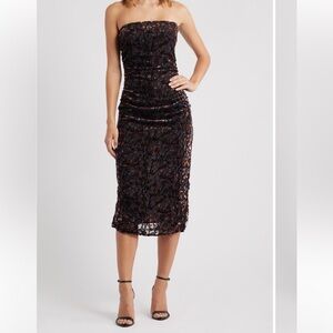 Lulu's Floral Midi Dress